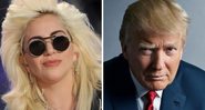 Lady Gaga (Foto: Dennis Van Tine/AP) e Donald Trump, presidente dos EUA (Foto: Mark Seliger)