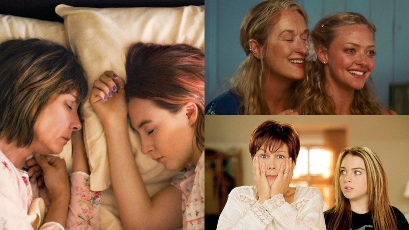 Lady Bird (Foto: Divulgação / Netflix), Mamma Mia (Foto: Divulgação / Netflix) e Sexta-Feira Muito Louca (Foto: Divulgação / Disney+)