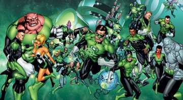 Tropa dos Lanternas Verdes em Blackest Night #0 (Foto: Reprodução/DC Comics)