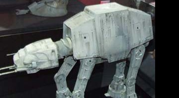 Réplica de uma nave de combate imperial mostrada em <i>Star Wars - O Império Contra Ataca</i> - Divulgação
