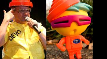 Mothersbaugh e Nigel: rede de fast-food se "inspirou" no músico para criar o boneco - Otavio Sousa/Reprodução