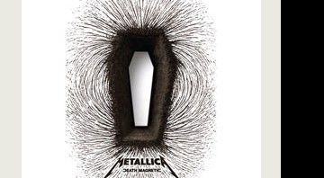 A capa de <i>Death Magnetic</i>: novo disco de inéditas do Metallica deve sair em setembro - Reprodução/Site oficial