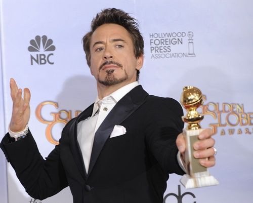 Robert Downey Jr. levou o prêmio de melhor ator em filme de comédia ou musical - AP