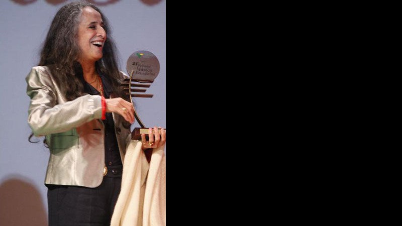 Maria Bethânia foi destaque durante a 21ª edição do Prêmio da Música Brasileira - Divulgação