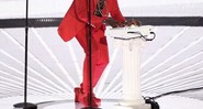 Kanye West fechou o VMA 2010 - AP