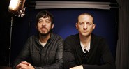 Mike Shinoda e Chester Bennington, os dois homens de frente do Linkin Park - AP