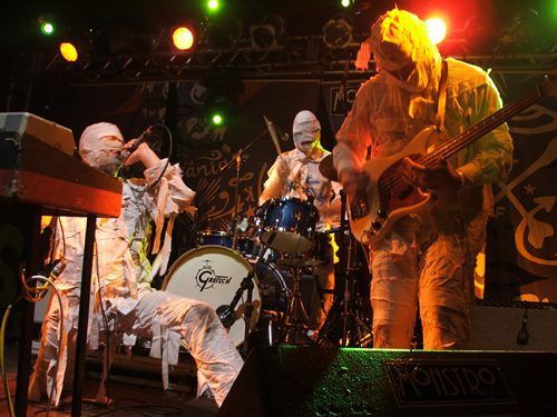 O The Mummies em show no Goiânia Noise Festival - Divulgação/Jorge Bernardo Oliveira