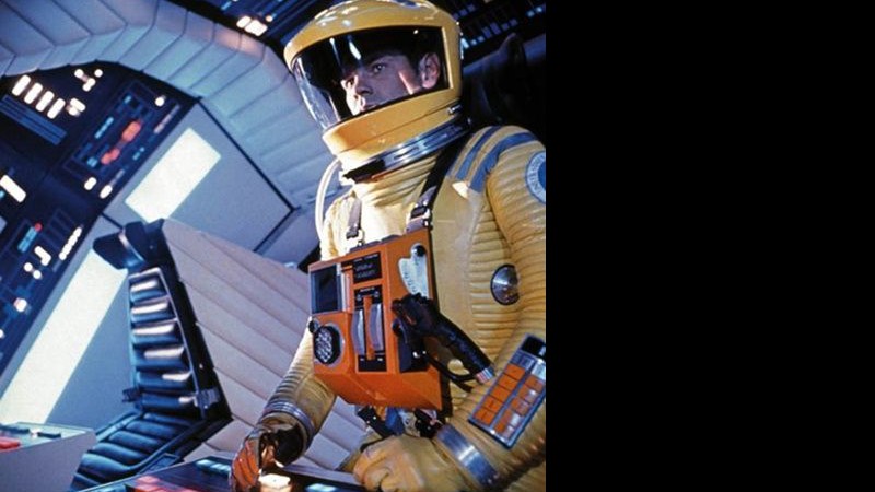 Dr. Frank Poole (Gary Lockwood) em <i>2001 - Uma Odisséia no Espaço</i>: 17 minutos de cenas do filme foram encontradas em um cofre - Reprodução