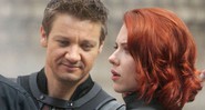 Os Vingadores - Jeremy Renner e Scarlett Johansson