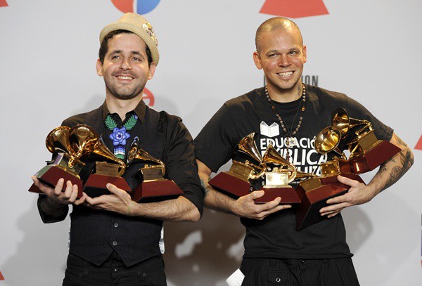 Calle 13 é o grande vencedor do Grammy Latino, levando nove prêmios para casa - Foto: AP