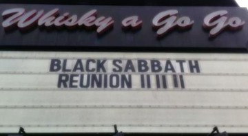 Black Sabbath Reunion - Foto: Reprodução/TwitPic