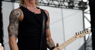 Duff McKagan's Loaded se apresentou no Palco Consciência do SWU nesta segunda, 14 - Foto: Pedro Carrilho/Divulgação