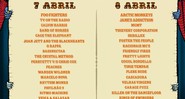 Lollapalooza - Lista dos dias - Reprodução