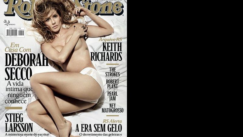Deborah Secco está na capa da <i>Rolling Stone Brasil</i> de fevereiro