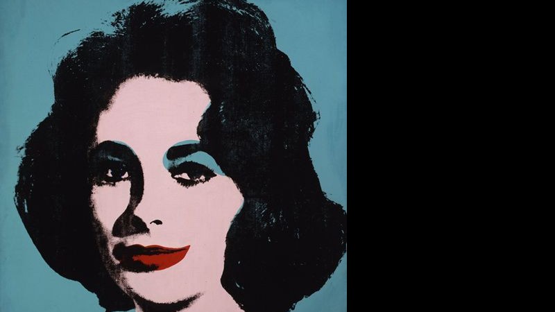 Retrato de Liz Taylor feito por Warhol é colocado à venda - Reprodução/Phillips de Pury & Co.