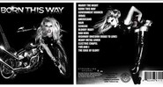 A capa e a contracapa de <i>Born This Way</i>, de Lady Gaga (versão padrão) - Reprodução/Twitter oficial