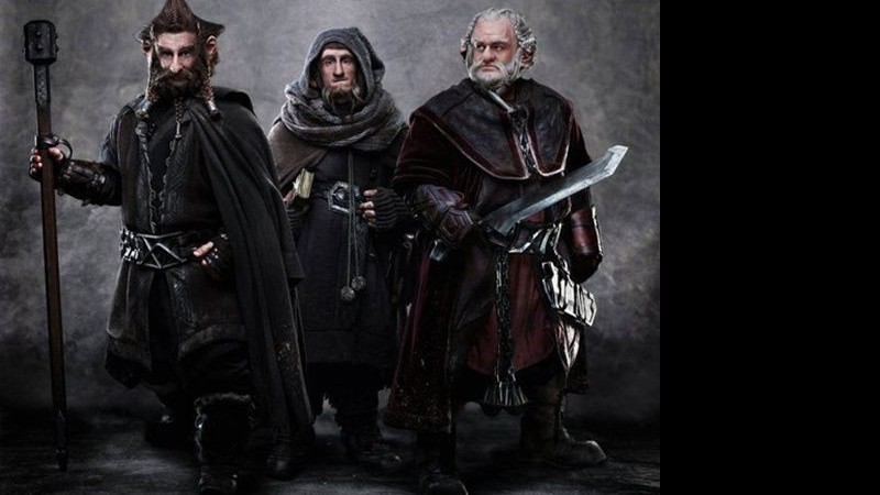 Nori, Ori e Dori, os irmãos anões de <i>O Hobbit</i> - Divulgação/Facebook Oficial
