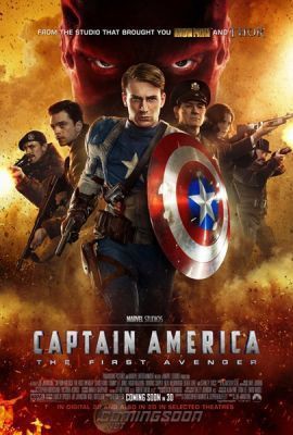 <i>Capitão América: O Primeiro Vingador</i> em primeiro nas bilheterias norte-americanas - Reprodução