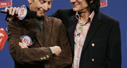 Charlie Watts e Ronnie Wood - Rolling Stones - AP
