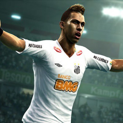 Neymar - Pro Evolution Soccer 2012 - Reprodução/Still