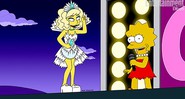 Lady Gaga em <i>Os Simpsons</i> - Reprodução/Entertainment Weekly