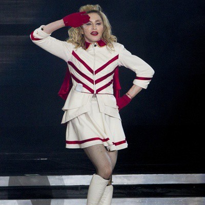 Madonna deu o tão aguardado início à sua turnê <i>MDNA</i> em Israel. - AP