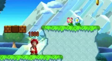 Still de <i>New Super Mario Bros. U</i>, com o clássico personagem encanador. Trata-se de um dos títulos de maior destaque da apresentação da Nintendo. - Reprodução/vídeo