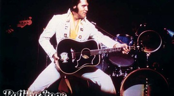 <b>TRIUNFAL</b> Elvis em ação, nos anos 70 - Divulgação