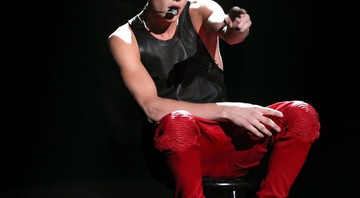 Justin Bieber no American Music Awards - AP