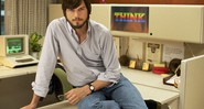 Caracterização de Ashton Kutcher em <i>Jobs</i> - GlenWilson / Sundance Film Festival