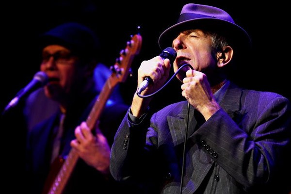 Leonard Cohen - Galeria Shows - Reprodução / Facebook Oficial
