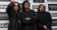 Ozzy Osbourne, Tony Iommi e Geezer Butler (Foto: Agent Press)