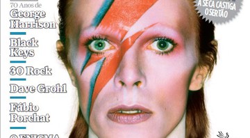 David Bowie estampa a capa da edição 77 da <i>Rolling Stone Brasil</i>