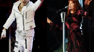 Montagem: 30 Seconds To Mars e Florence + The Machine' - Montagem / AP