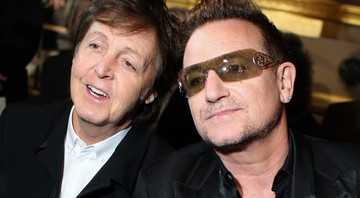 Paul McCartney e Bono - AP