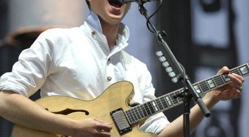 Ezra Koenig, vocalista do Vampire Weekend - AP