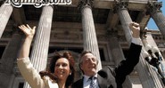 <b>CASAL PRESIDENCIAL</b> Christina e Nestor Kirchner: a lua de mel com a mídia durou pouco - Editorial Perfil