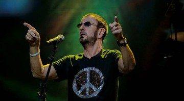 Ringo Starr fez show acompanhado da All-Starr Band, no Credicard Hall, em São Paulo. - MRossi / T4F / Divulgação