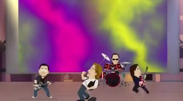 Van Halen no South Park - Reprodução