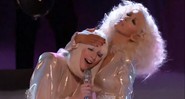 Christina Aguilera e Lady Gaga - Reprodução/vídeo