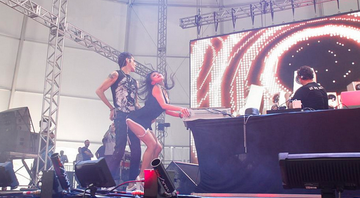 Perry e Etty no Lollapalooza 2014 - Divulgação/T4f
