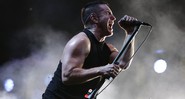 Trent Reznor à frente do Nine Inch Nails no Lollapalooza 2014 (Foto: MRossi)
