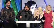 Nirvana, Dave Grohl,  Krist Novoselic, Courtney Love - Hall of Fame do Rock   - Charles Sykes/AP