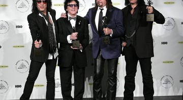 Kiss - Paul Stanley, Peter Criss, Ace Frehley, Gene Simmons - Andy Kropa/AP 