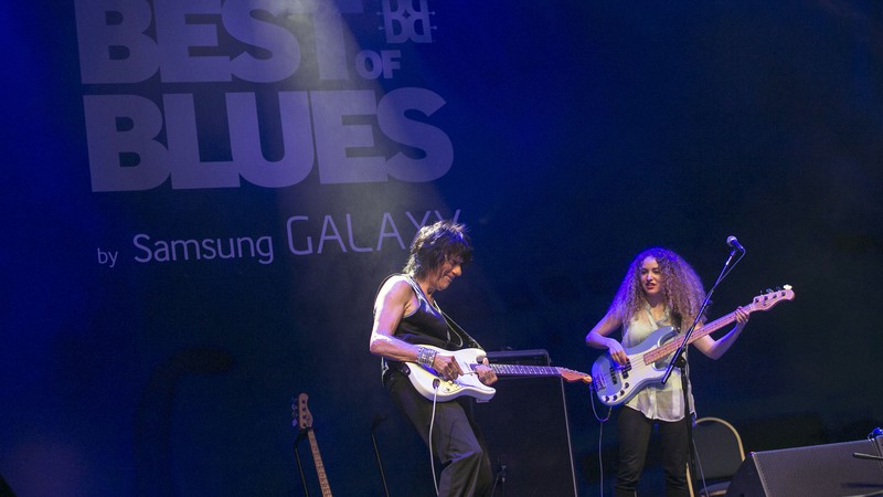 Jeff Beck foi destaque na segunda noite do festival Best of Blues - André Velozo/Divulgação