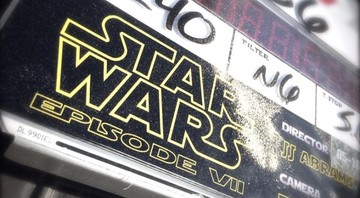 Foto dos bastidores de <i>Star Wars: Episódio VII</b> - Reprodução/Twitter
