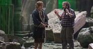 Martin Freeman e Peter Jackson - O Hobbit - Reprodução / Facebook