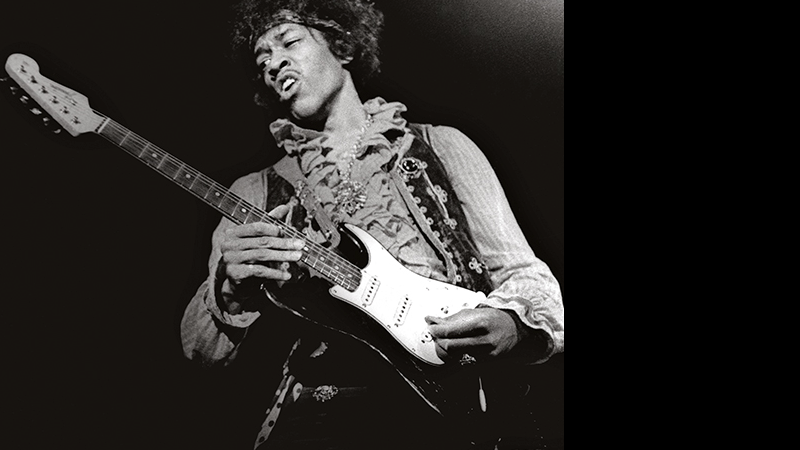<b>Lendário</b><br>
Em 18 de junho de 1967, Jimi Hendrix fez história no Monterey Pop Festival. - Getty images