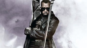 Wesley Snipes como o personagem das HQs <i>Blade</i> - Divulgação