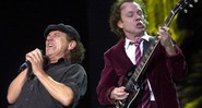 Brian Johnson e Angus Young, do AC/DC - Markus Stuecklin/AP
